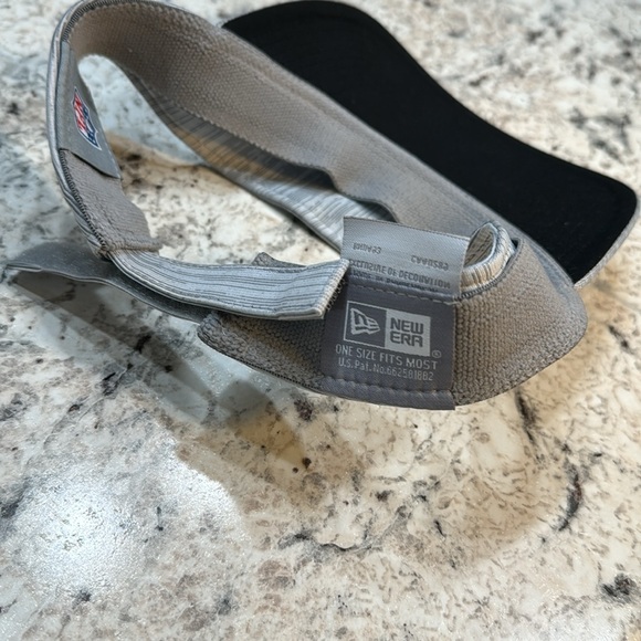 Raiders Visor. Velcro Back. - Picture 6 of 6